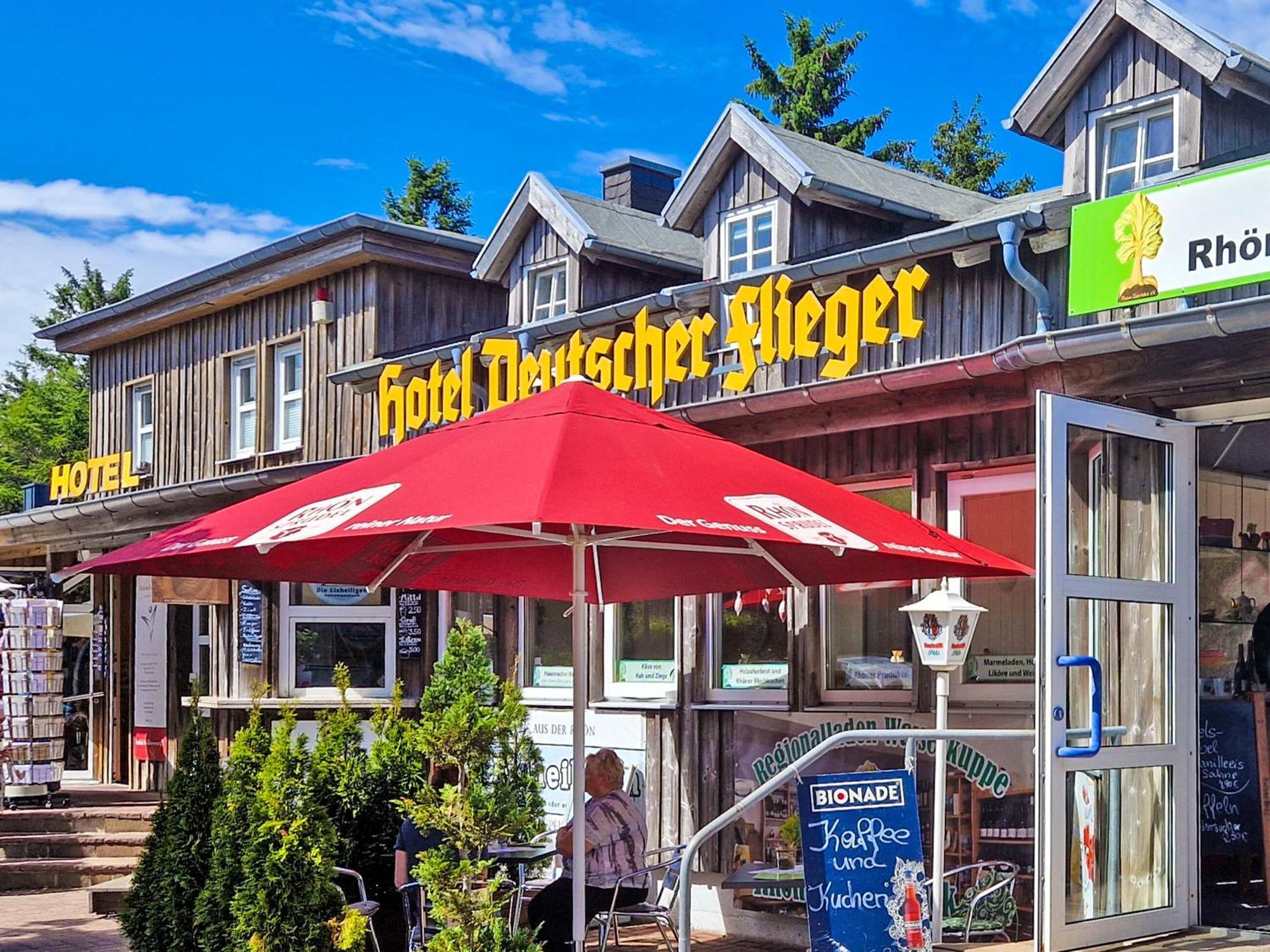 Berghotel Deutscher Flieger Wasserkuppe Gersfeld Exteriér fotografie